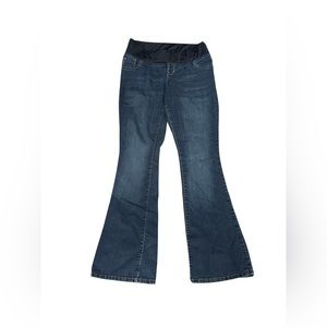 Size 10 OLD NAVY Maternity Low Rise Slim Boot-Cut Jeans